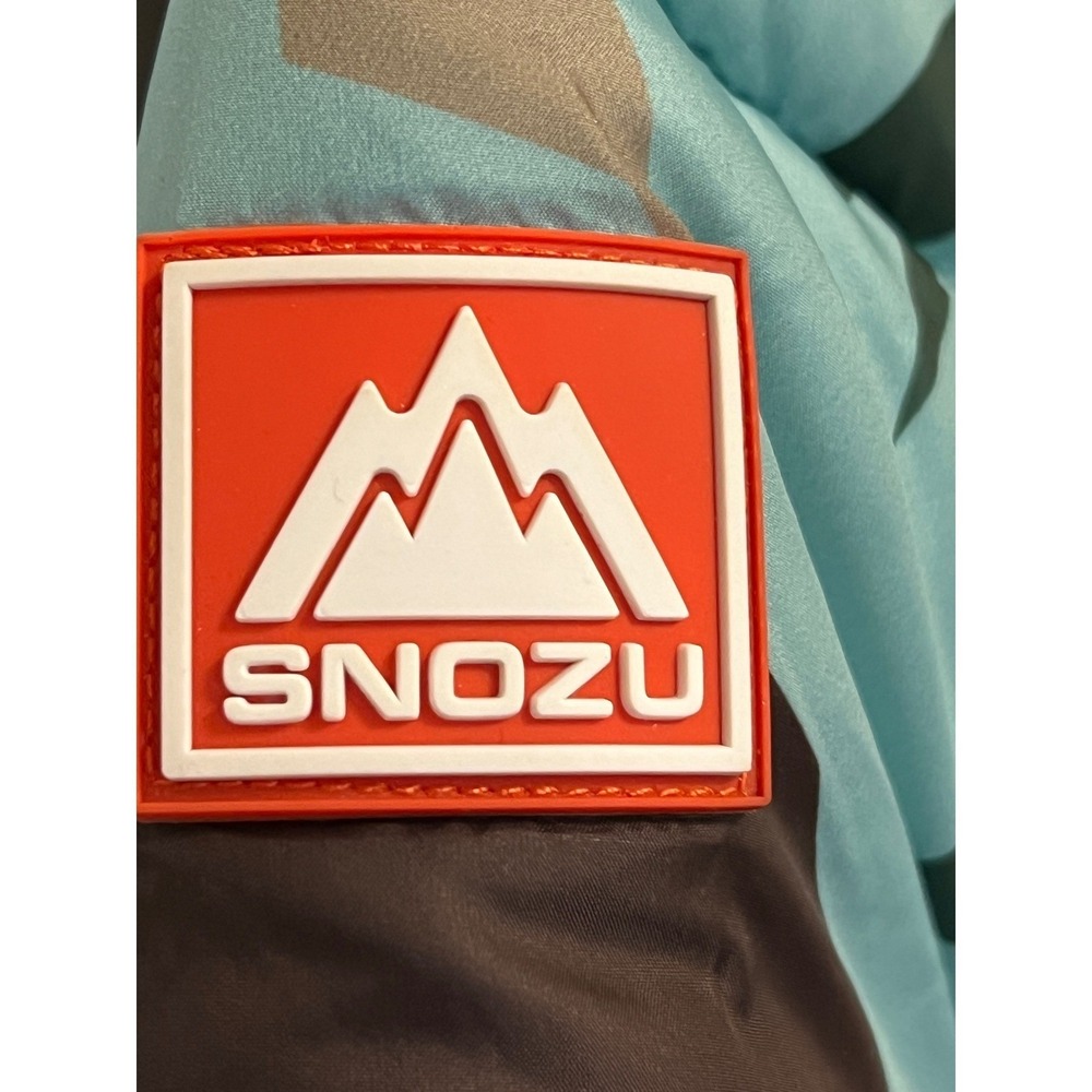 NWT 4T Snozu Kids Camo Puffer Jacket Fleece Lined W/ 2 zippers and Hat Set - Picture 7 of 7